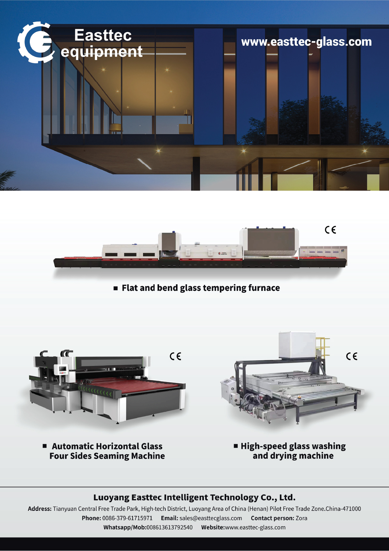 LUOYANG EASTTEC INTELLIGENT TECHNOLOGY CO.,LTD